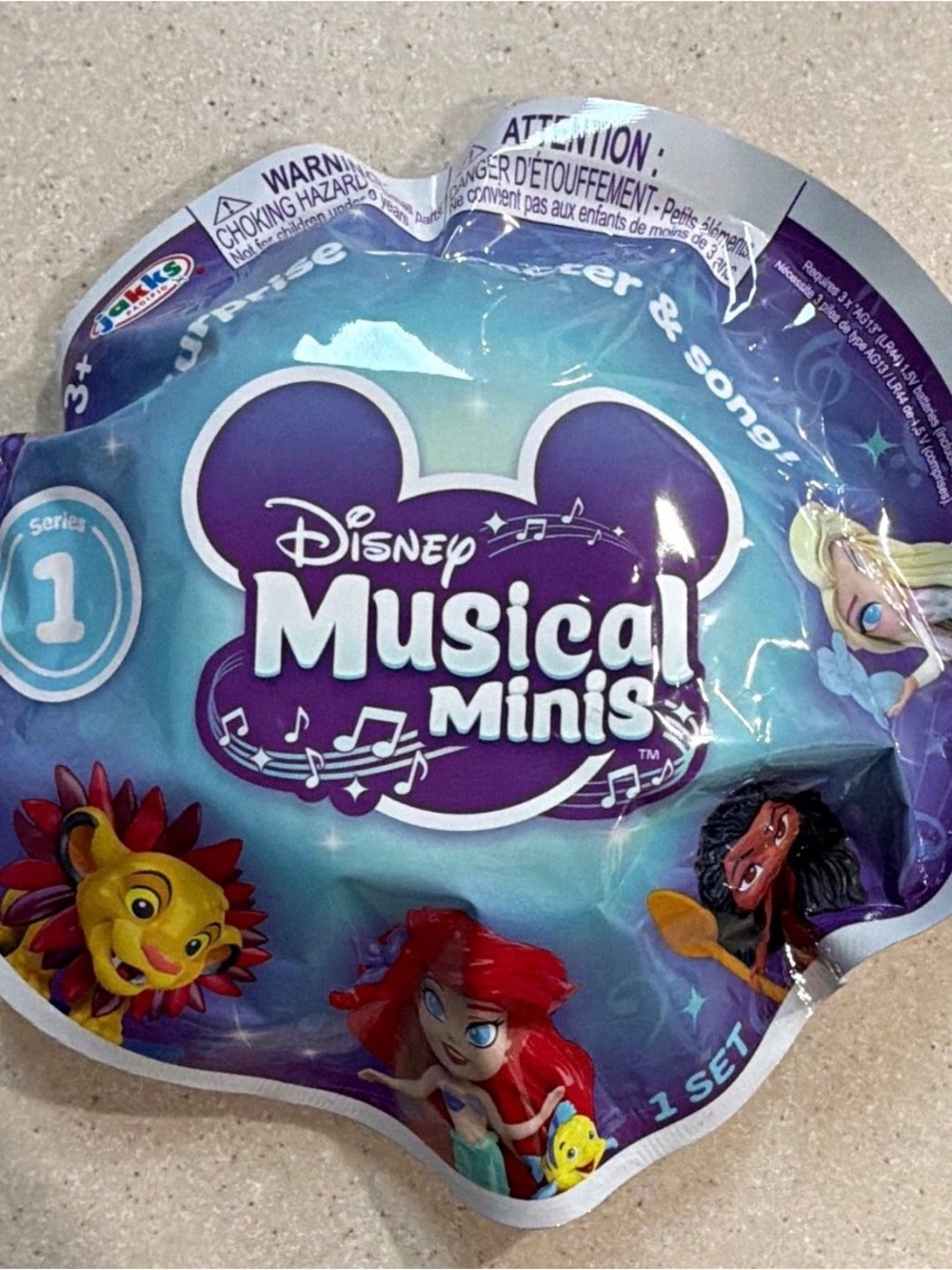Disney Musical Minis Blind Bag - New - Mystery